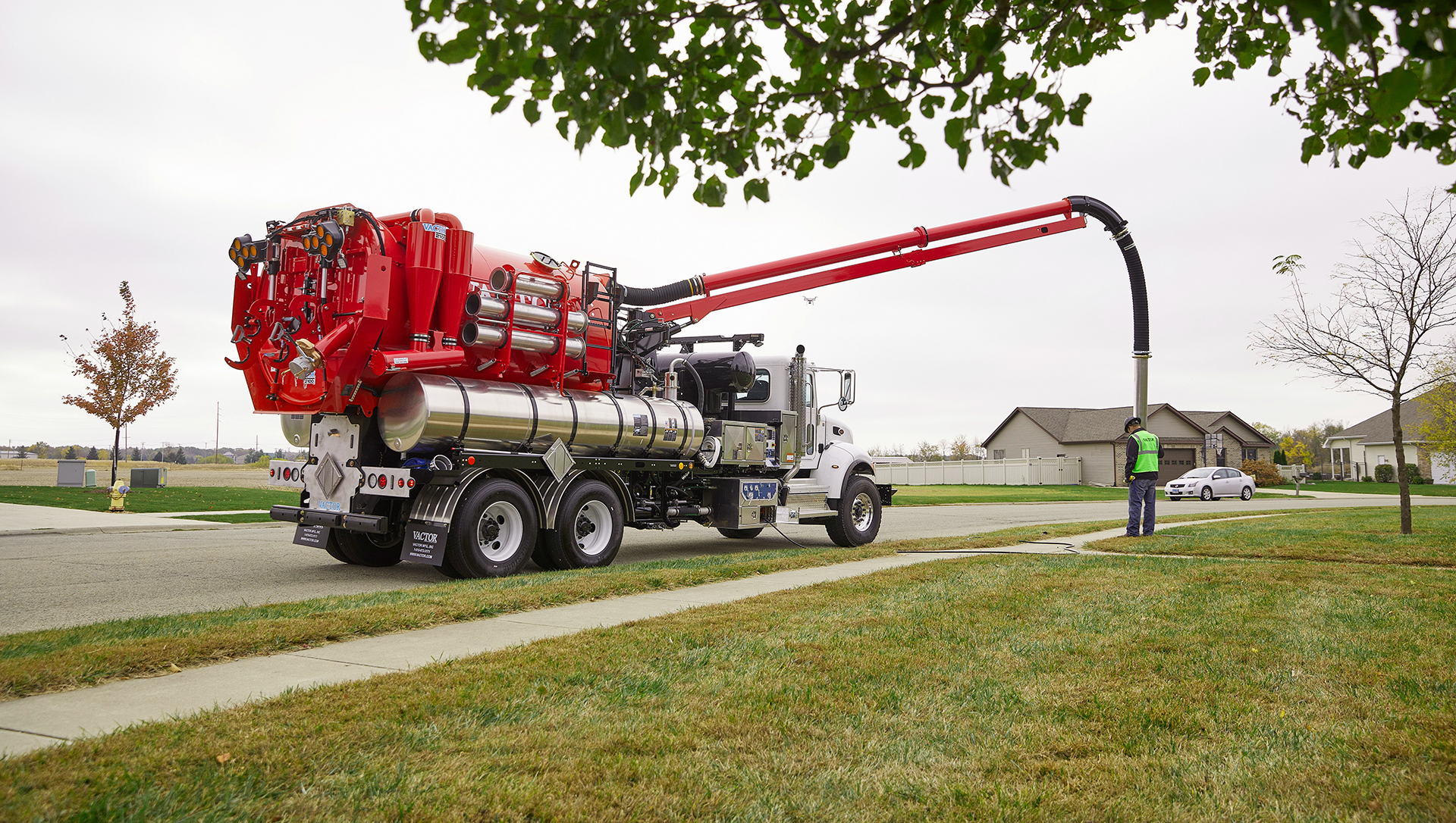 2100i Catch Basin Cleaner Vactor Sewer Cleaners