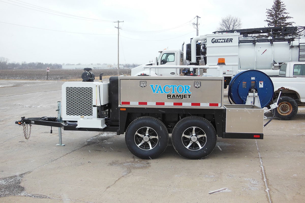 Ramjet Trailer Jetter | Sewer Jetter Trailer