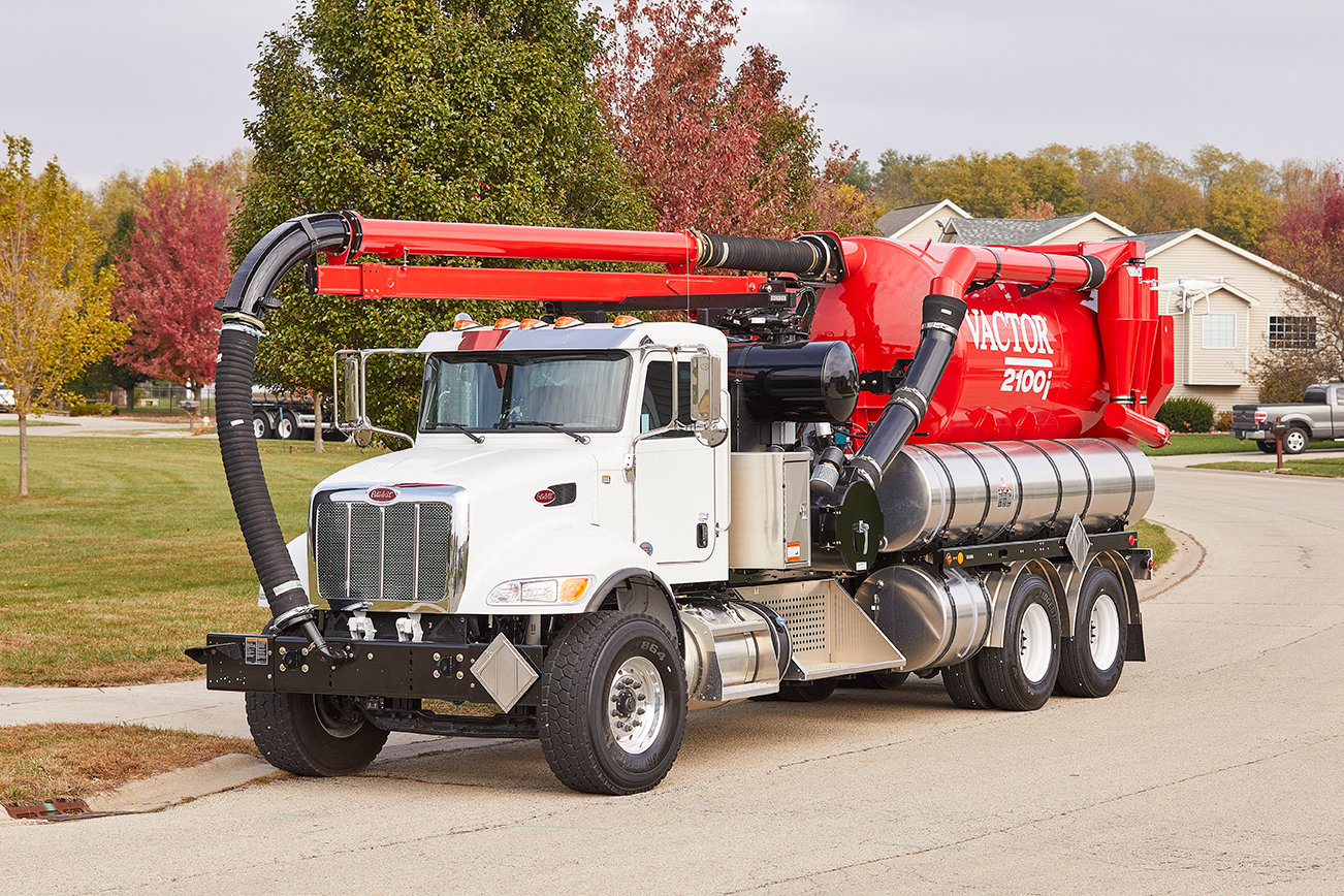 Catch Basin Cleaner Truck